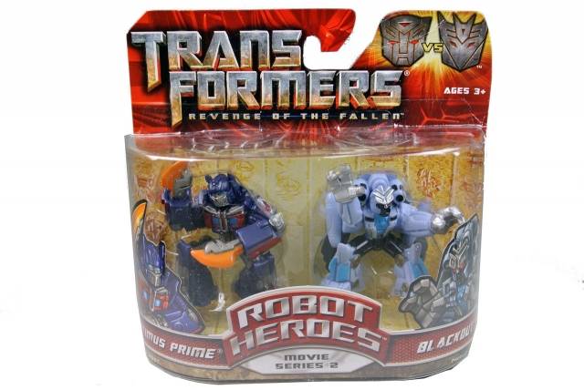 Optimus Prime vs Blackout | Transformers Robot Heroes