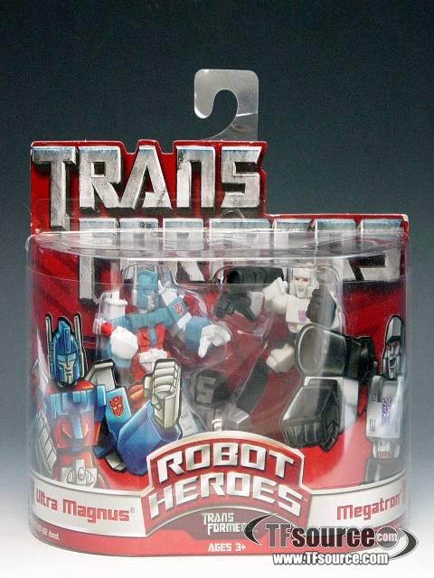 Ultra Magnus vs Megatron | Transformers Robot Heroes