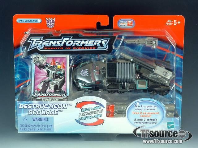 Destruction Scourge Deluxe Class | Transformers Robots in Disguise RID