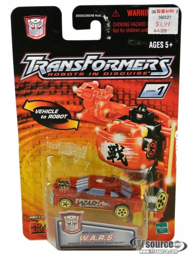 W.A.R.S. Spychanger | Transformers Robots in Disguise RID