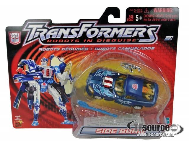 Side Burn Deluxe Class | Transformers Robots in Disguise RID