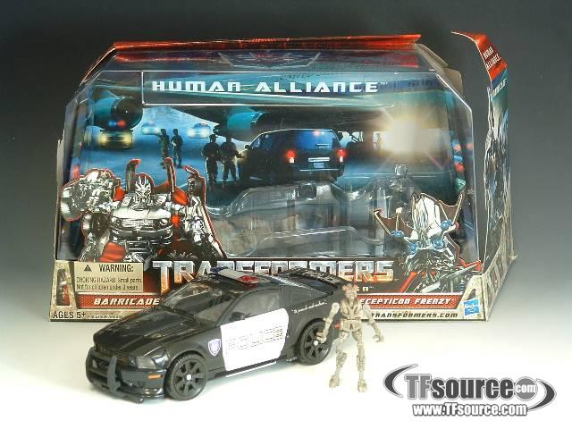 Human Alliance Barricade and Frenzy | Transformers 2 ROTF Revenge of the Fallen