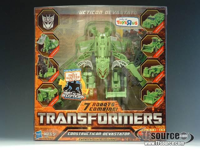 Legends Class Constructicon Devastator G1 Color Version Exclusive | Transformers 2 ROTF Revenge of the Fallen