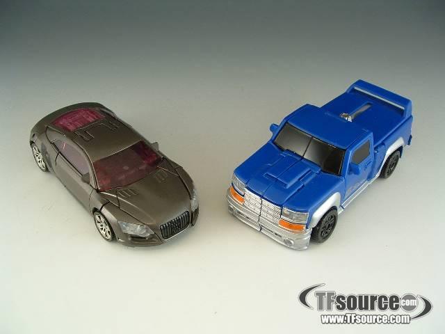 Deluxe Class Super Tuner Throwdown Blowpipe and Sideways | Transformers 2 ROTF Revenge of the Fallen