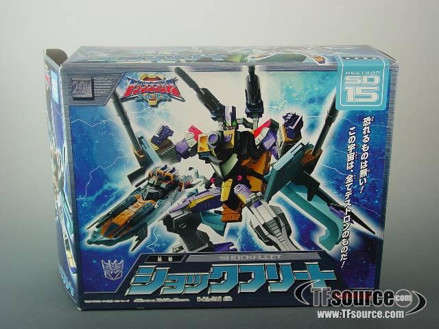 Mega Class SD-15 Shock Fleet Mirage | Transformers Energon