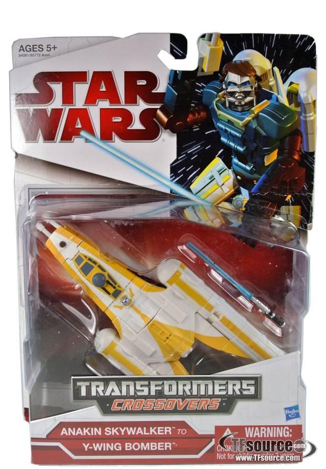 Anakin Skywalker to Y-Wing Bomber | Star Wars Transformers Crossover