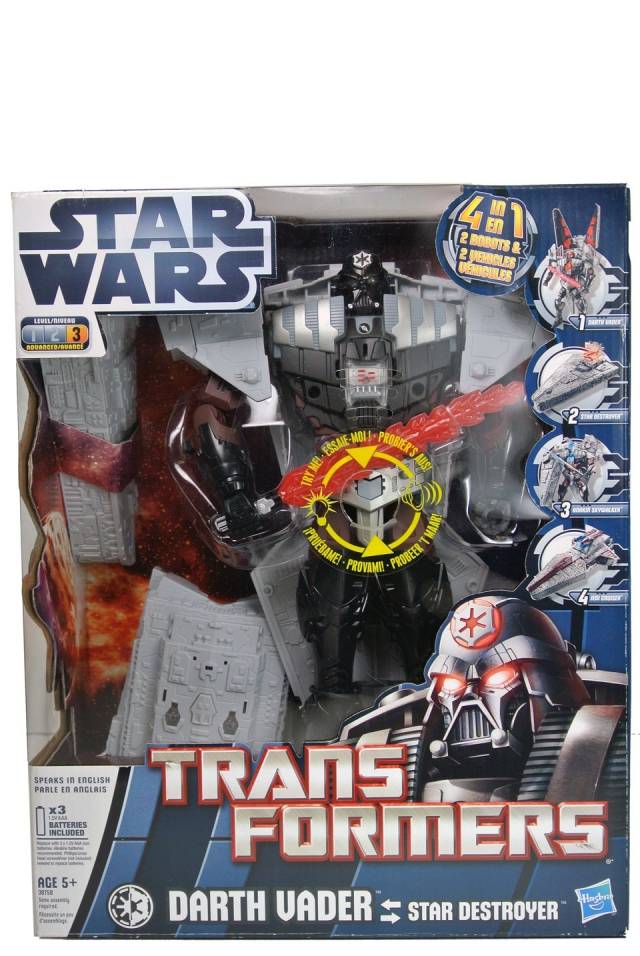 Darth Vader to Star Destroyer | Star Wars Transformers Crossover