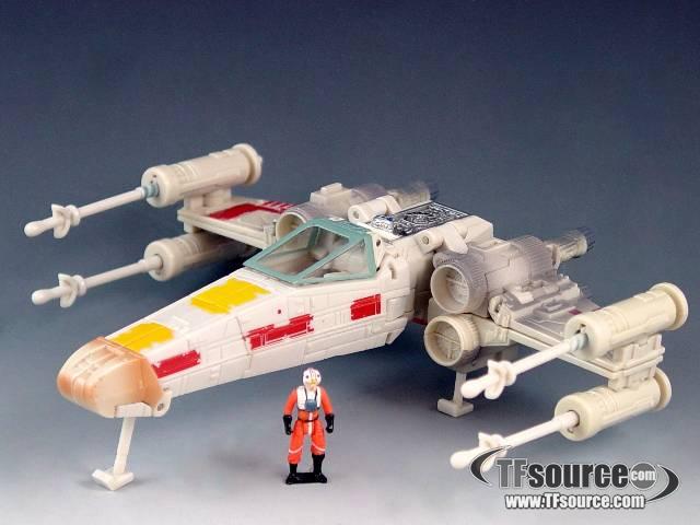 Luky Skywalker X-Wing Fighter | Star Wars Transformers Crossover