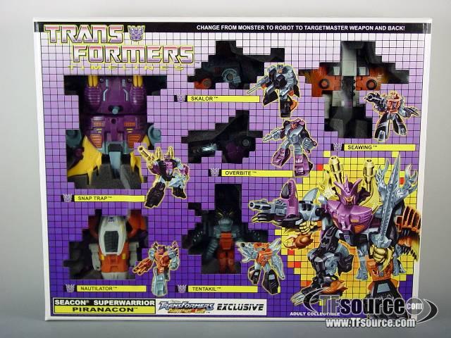 Piranacon Seacon Warrior | TFCC Transformers Collectors Club Exclusive