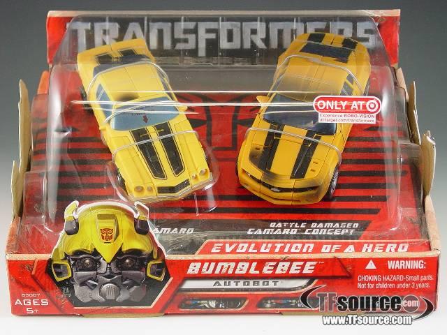 Deluxe Class Bumblebee Evolution of a Hero Exclusive | Transformers the Movie