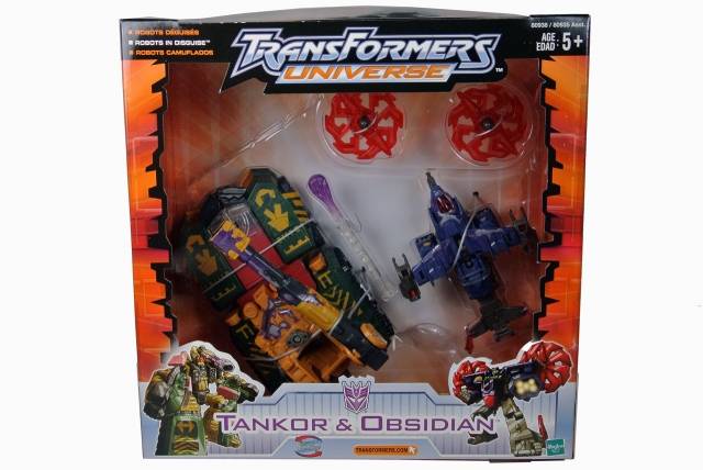 Ultra Class Tankor and Obsidian | Transformers Universe