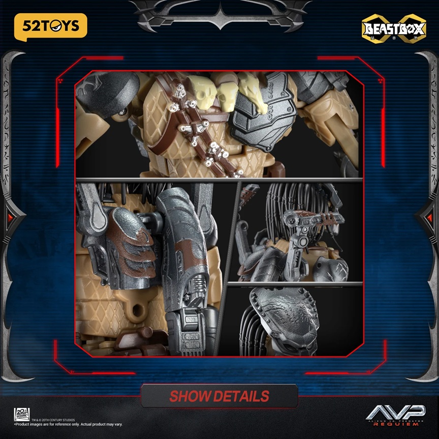 IB-17 Wolf Predator | Alien vs Predator: Requiem | 52Toys BeastBOX