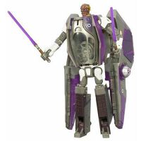 Mace Windu Jedi Starfighter | Star Wars Transformers Crossover