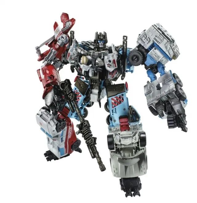 Defensor Set of 6 Figures | Transformers Genearations Combiner Wars