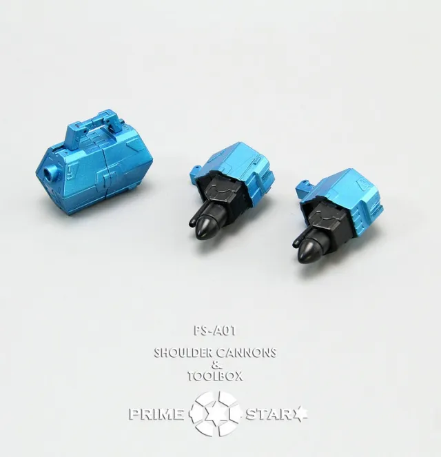 PS-A01 Soulder Cannons and Toolbox for MP-20 Masterpiece Wheeljack | Prime Star