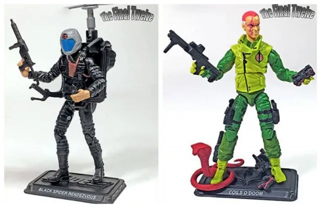 Black Spider Rendezvous and Coils O'Doom 2018 Exclusive the Final Twelve 3.75-Inch Scale | G.I. Joe Collectors Club Exclusive