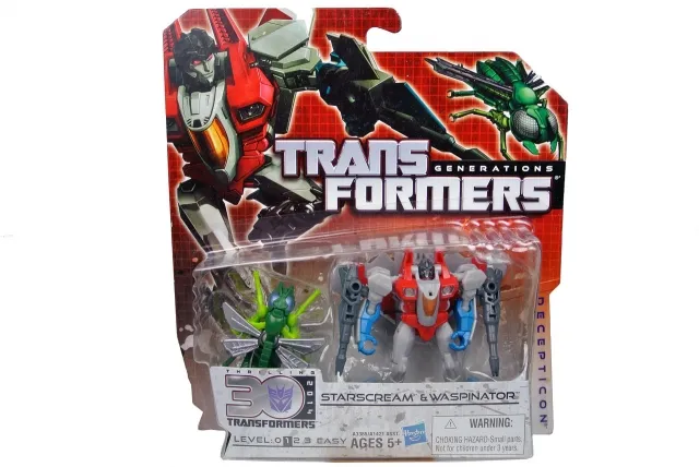 Legends Class Starscream and Waspinator | Transformers Generations Thrilling 30