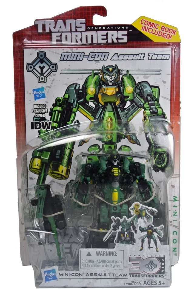 Deluxe Class Mini-Con Assault Team | Transformers Generations Thrilling 30