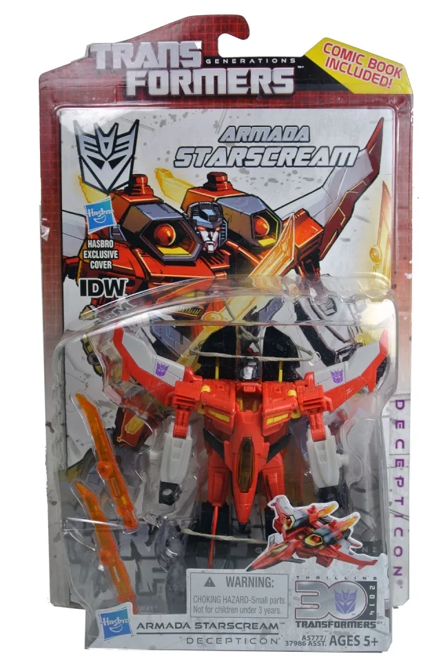 Deluxe Class Armada Starscream | Transformers Generations Thrilling 30
