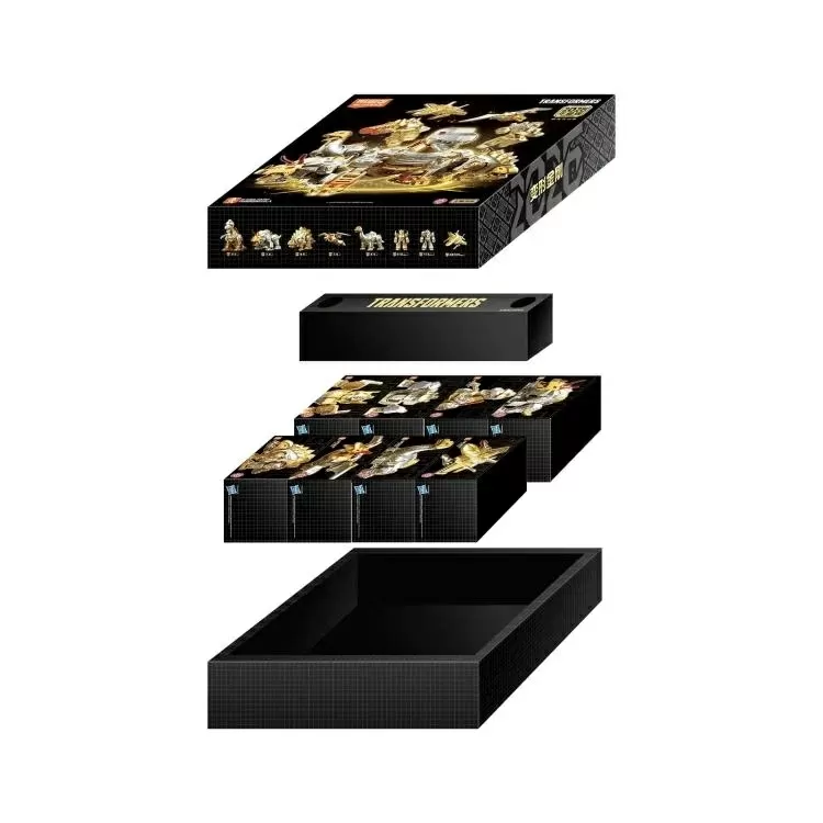 Transformers Yearly Special Edition XD 2026 Dinobot Desertion Set of 8 Model Kits | Transformers | Blokees