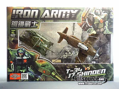 Set B T34 and J-7 Shinden | TFC Toys Iron Army