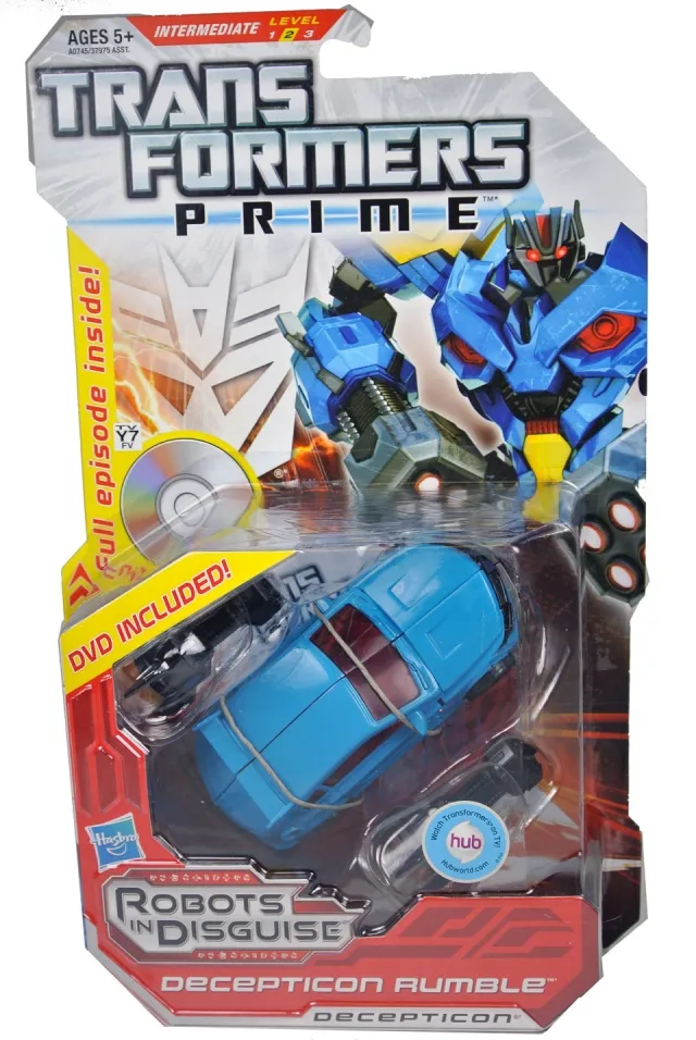 Rumble Deluxe Class | Transformers Prime Robots in Disguise