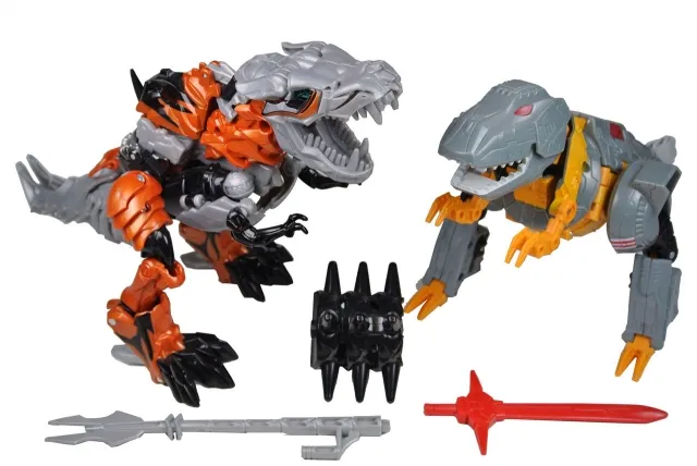 Voyager Class Grimlock Evolution 2-Pack | Transformers 4 Age of Extinction AOE