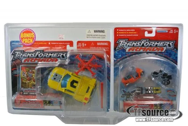 Hot Shot and Race Team Bonus Pack | Transformers Armada