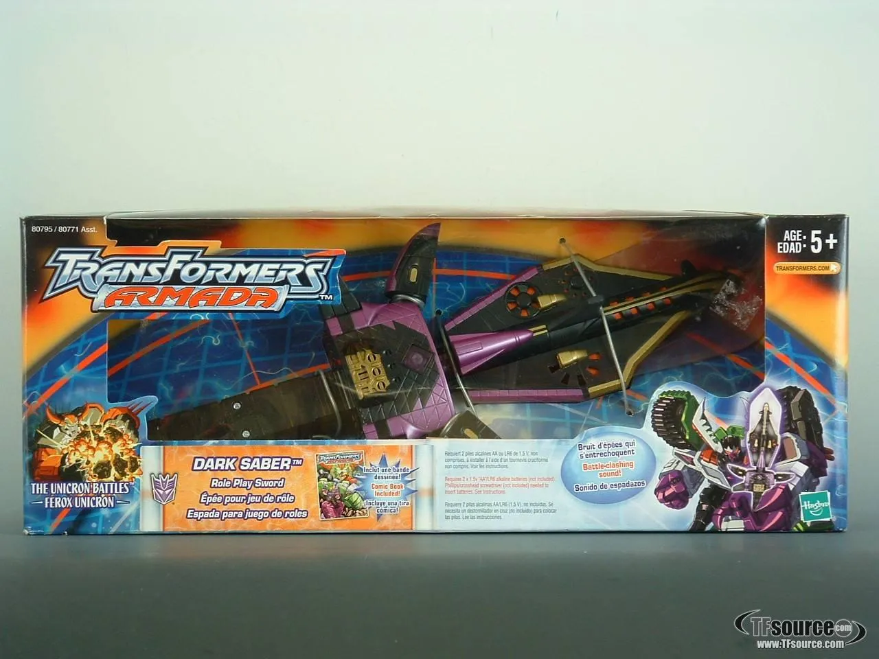 Dark Saber Sword | Transformers Armada