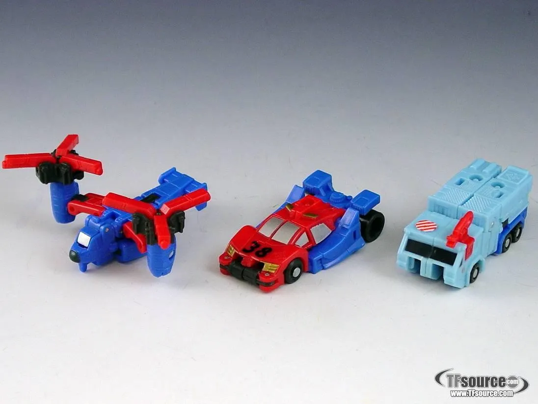 Emergency Recolour Mini-Con Team | Transformers Armada