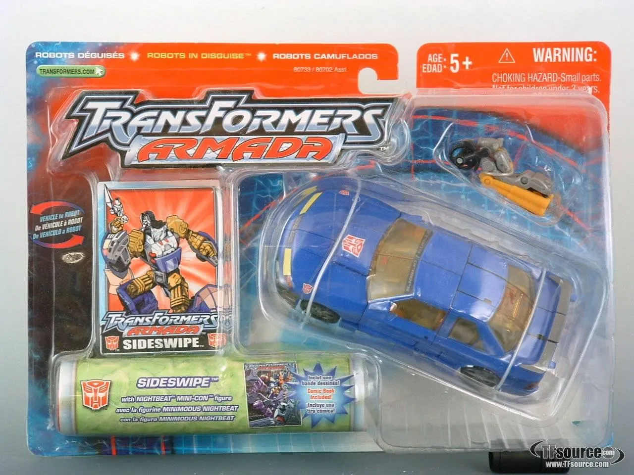 Sideswipe and Nightbeat Mini-Con Super-con | Transformers Armada