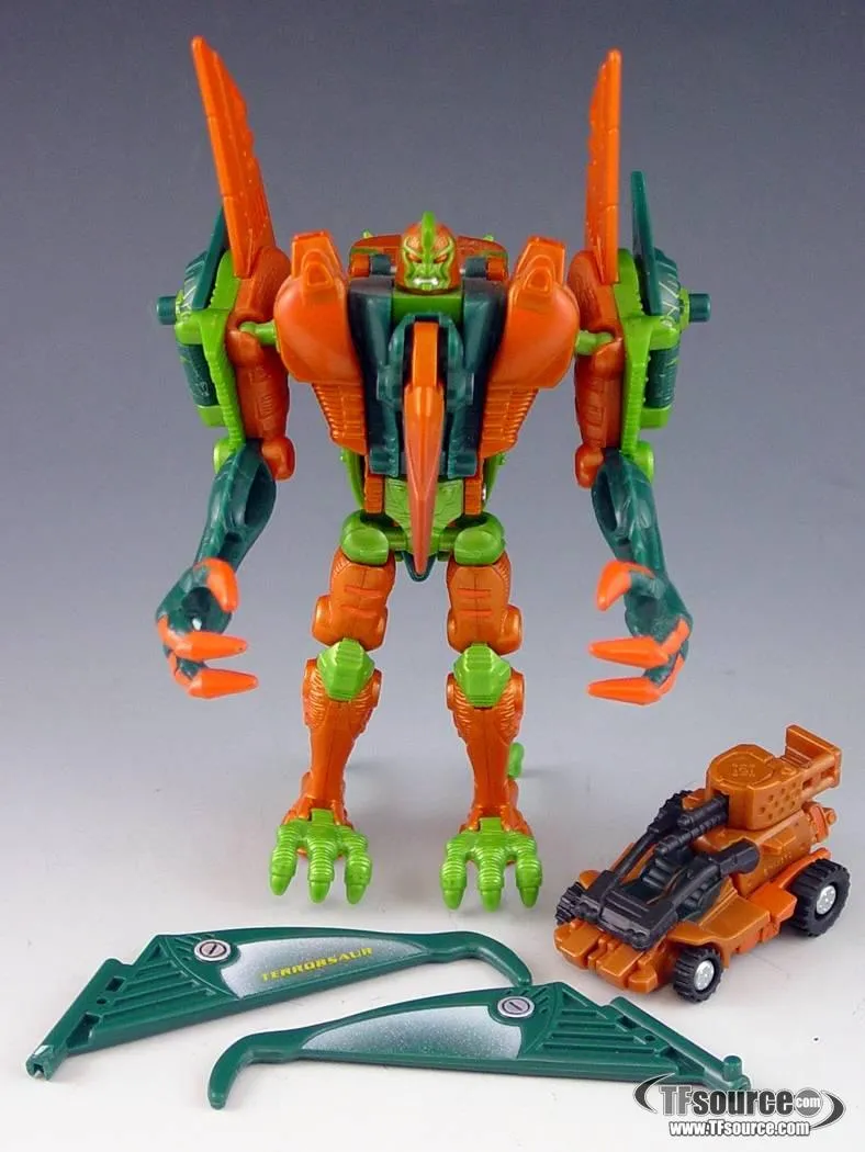 Terrorsaur and Ironhide Super-con | Transformers Armada