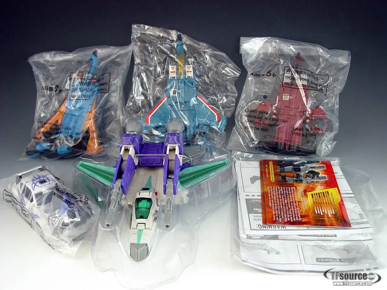 Bagged Set Botcon Exclusive | Transformers Convention Botcon 2007