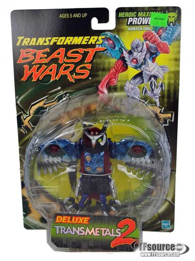 Prowl Black Version Deluxe Class | Transformers Beast Wars Transmetals 2