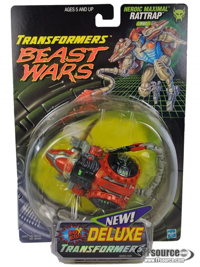 Rattrap Deluxe Class | Transformers Beast Wars Fox Kids