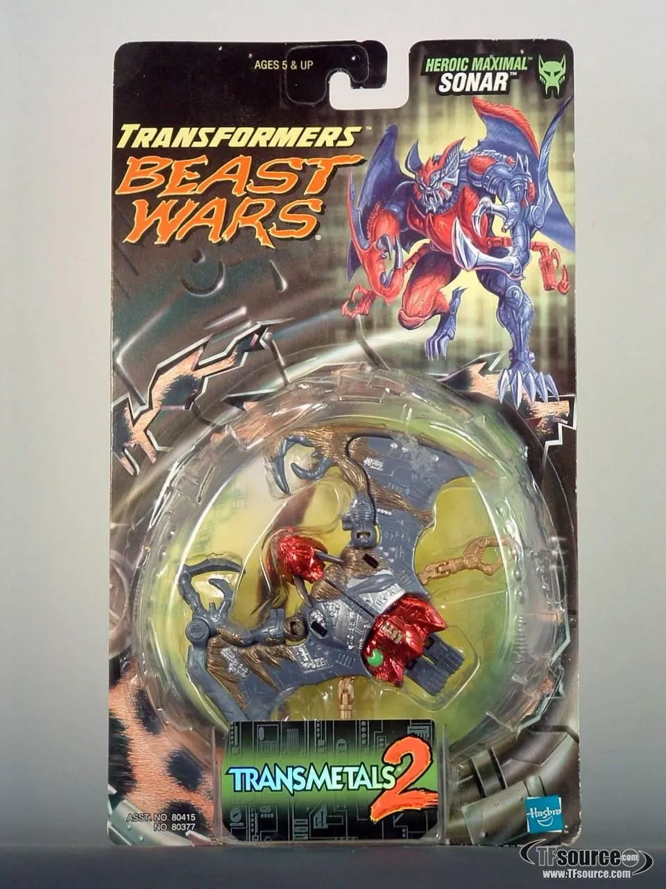 Sonar Basic Class | Transformers Beast Wars Transmetals 2