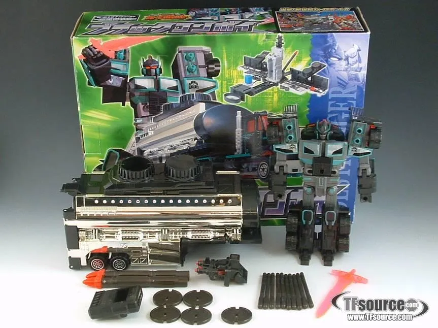 D-012 Black Convoy Scourge | Transformers Car Robots Robots in Disguise