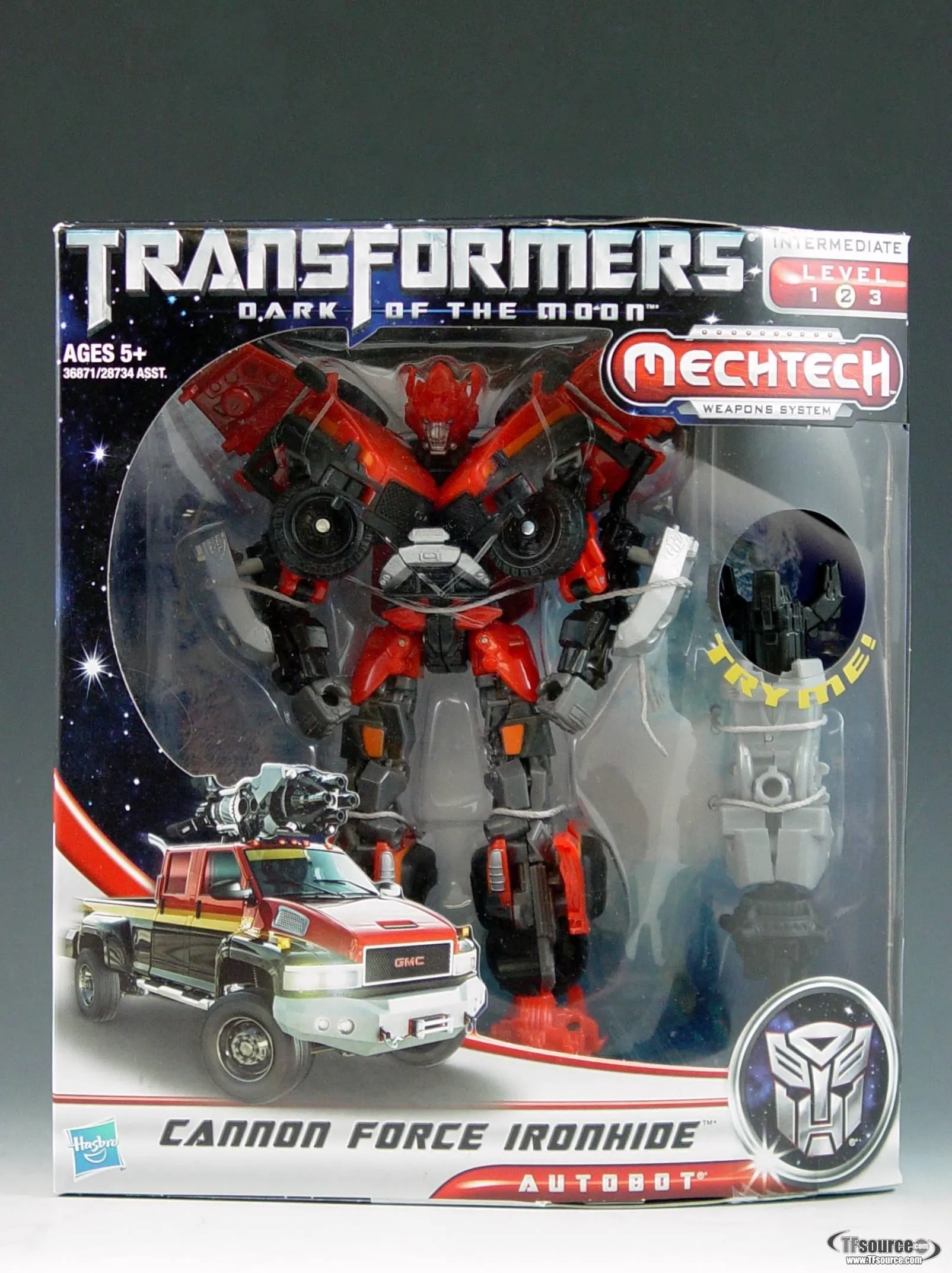 Voyager Class Mechtech Cannon Force Ironhide | Transformers 3 Dark of the Moon DOTM