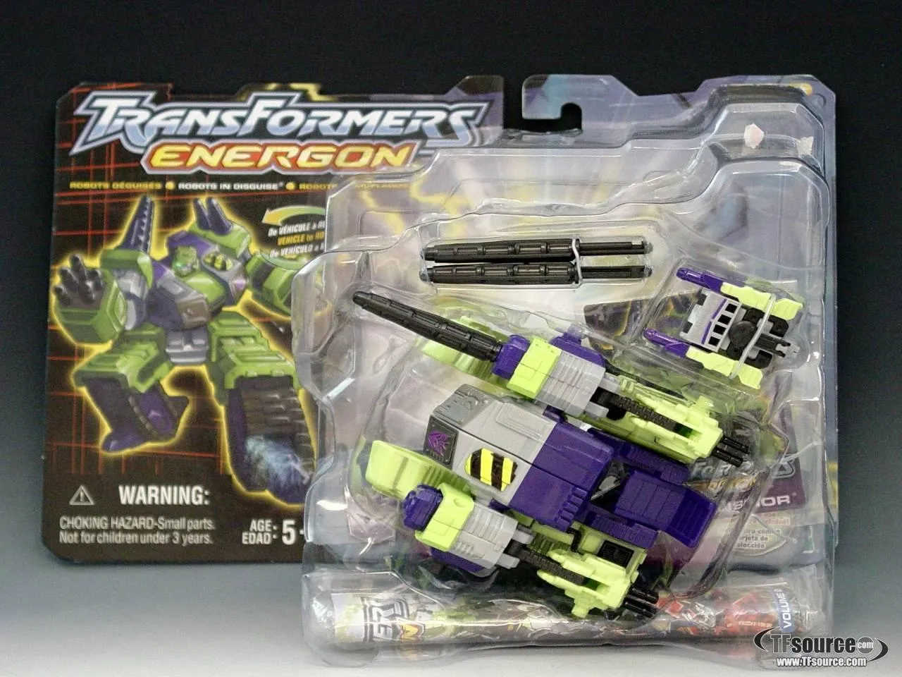 Deluxe Class Demolishor and Blackout | Transformers Energon