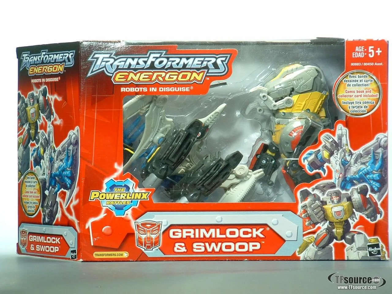 Mega Class Grimlock and Swoop | Transformers Energon
