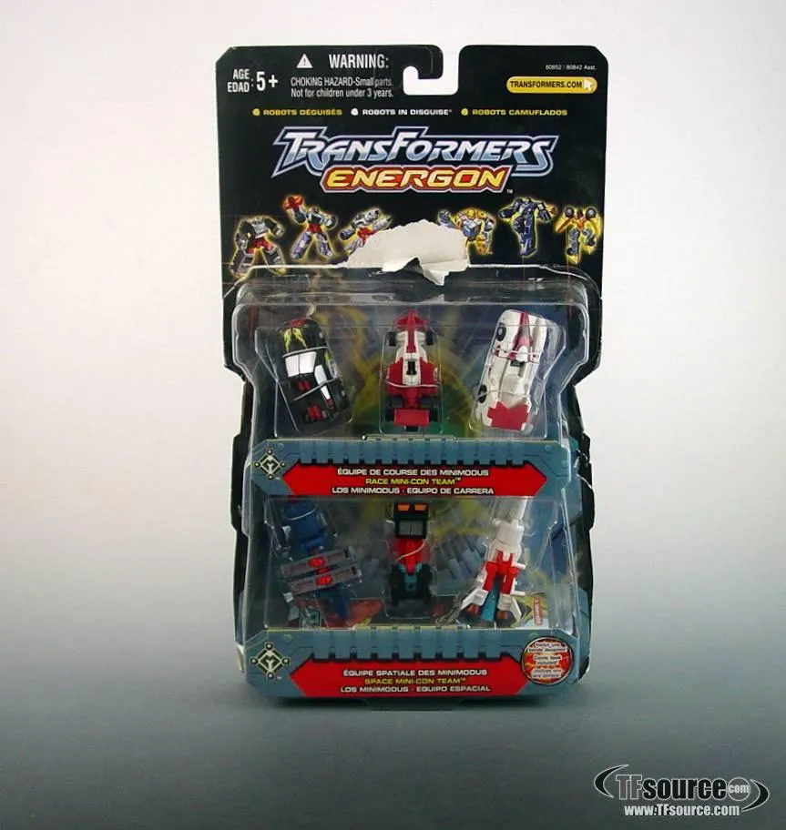 Mini-con Race Mini-Con Team and Space Mini-Con Team | Transformers Energon