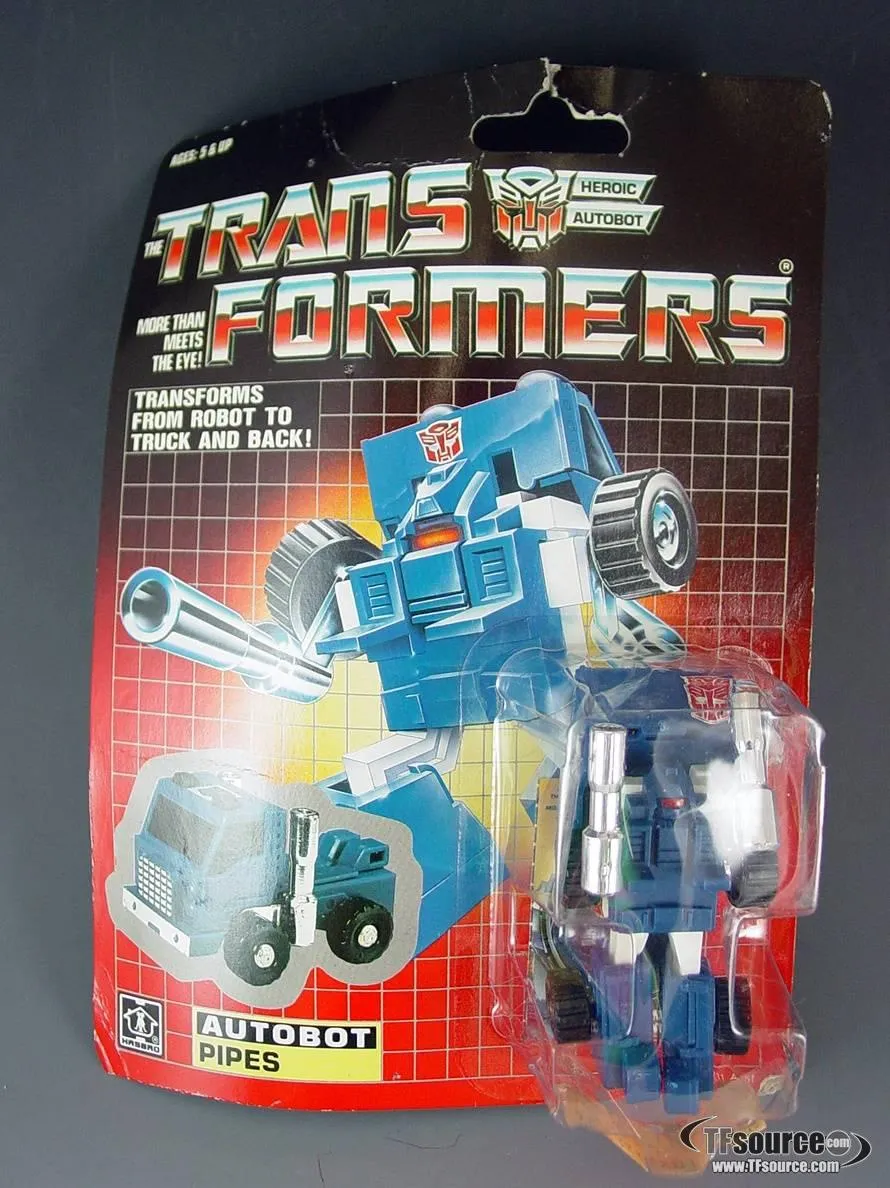 Pipes Minibot Vintage Transformers G1