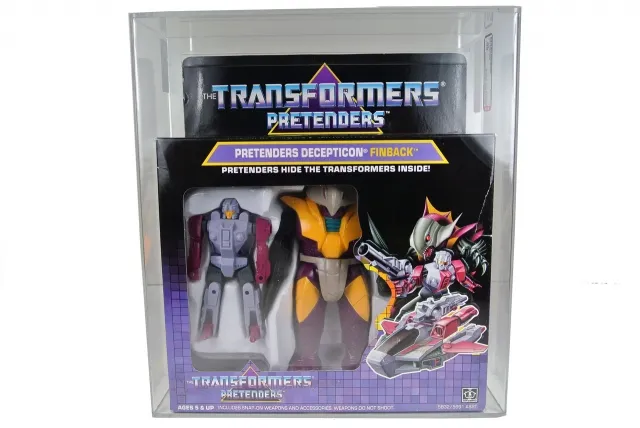 Finback AFA Q80 Pretender Vintage Transformers G1