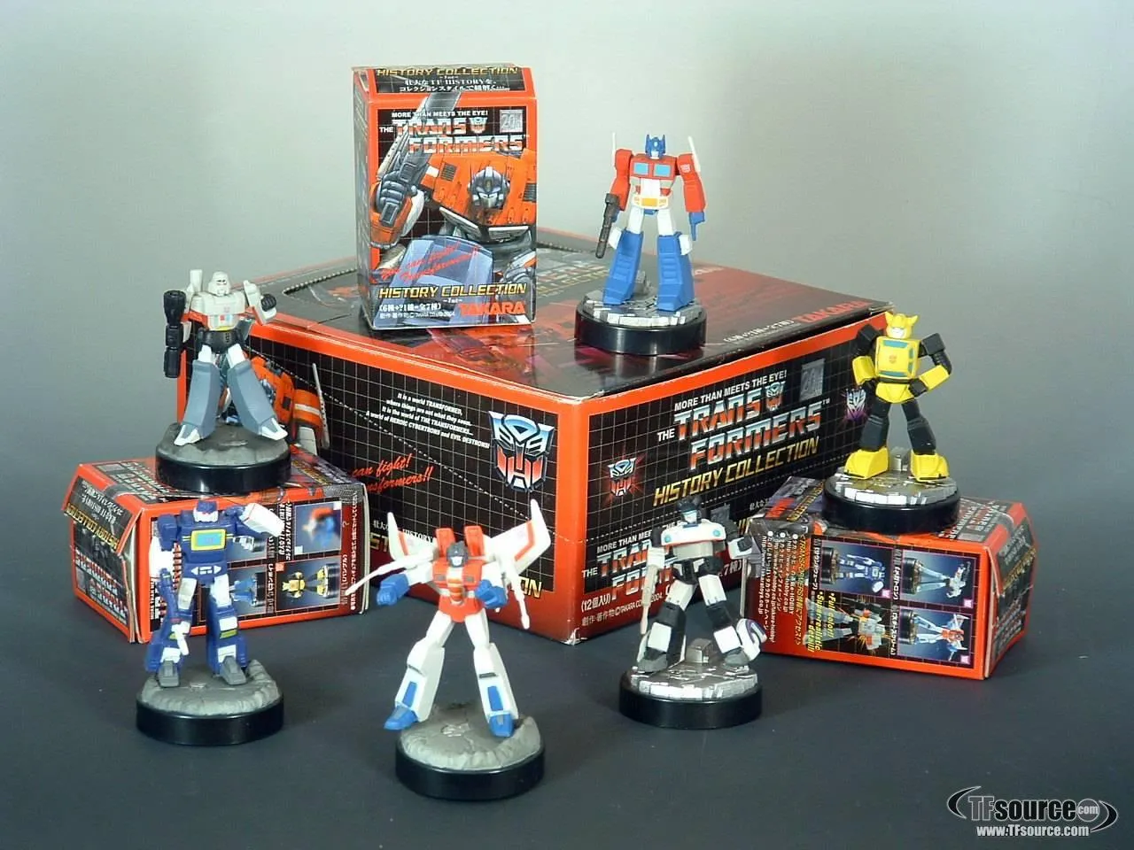 Set of 12 Figures | Transformers History Collection