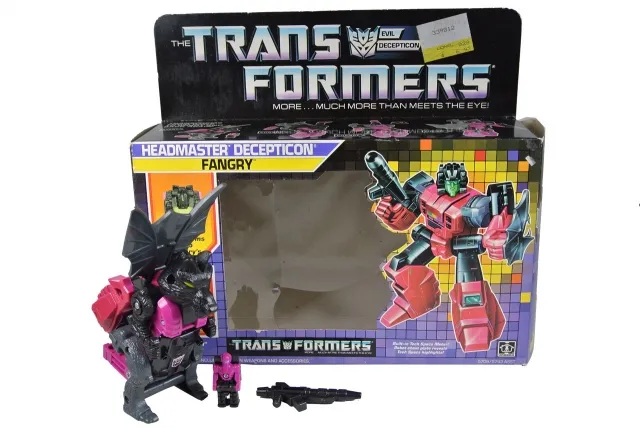 Fangry Headmaster Vintage Transformers G1