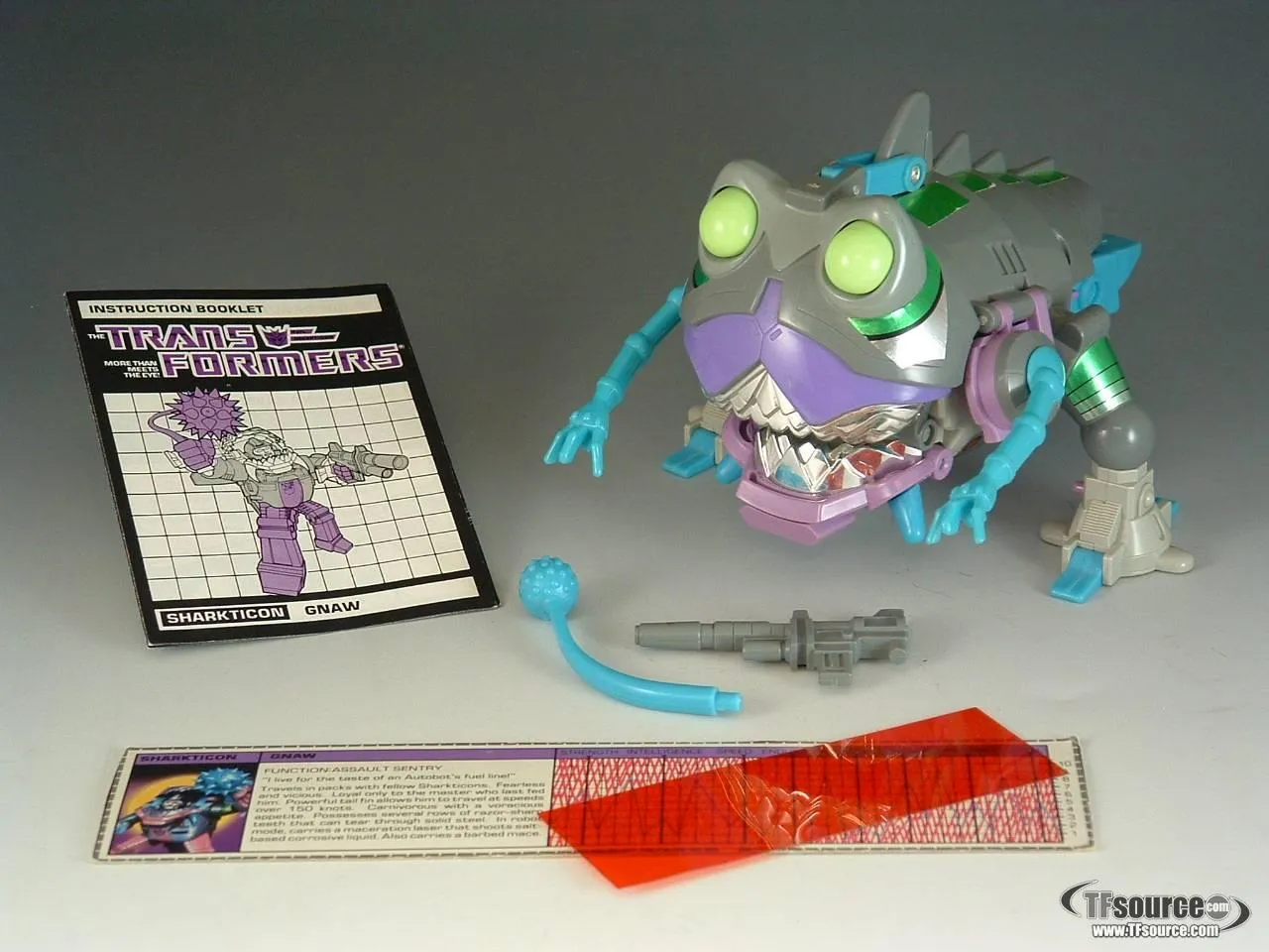 Gnaw Sharkticon Vintage Transformers G1