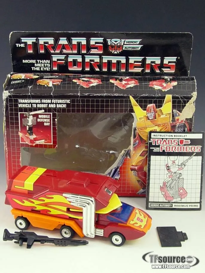 Rodimus Prime MIB Near Complete