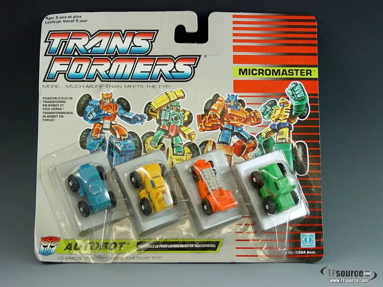 Monster Truck Patrol Micromasters Vintage Transformers G1