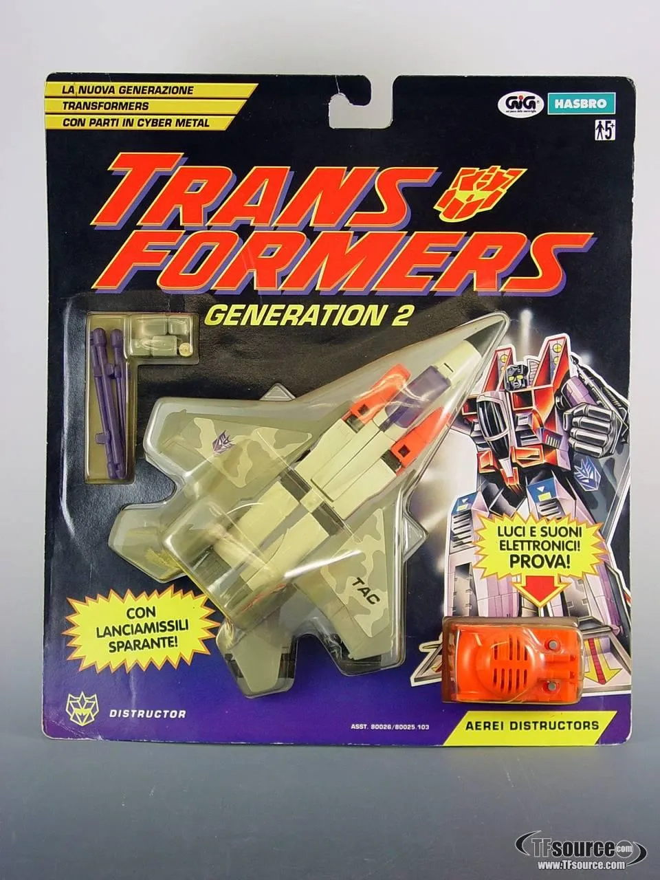 Starscream | Vintage Transformers G2