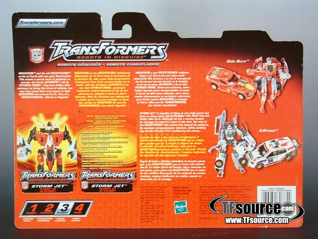 Storm Jet Deluxe Class | Transformers Robots in Disguise RID